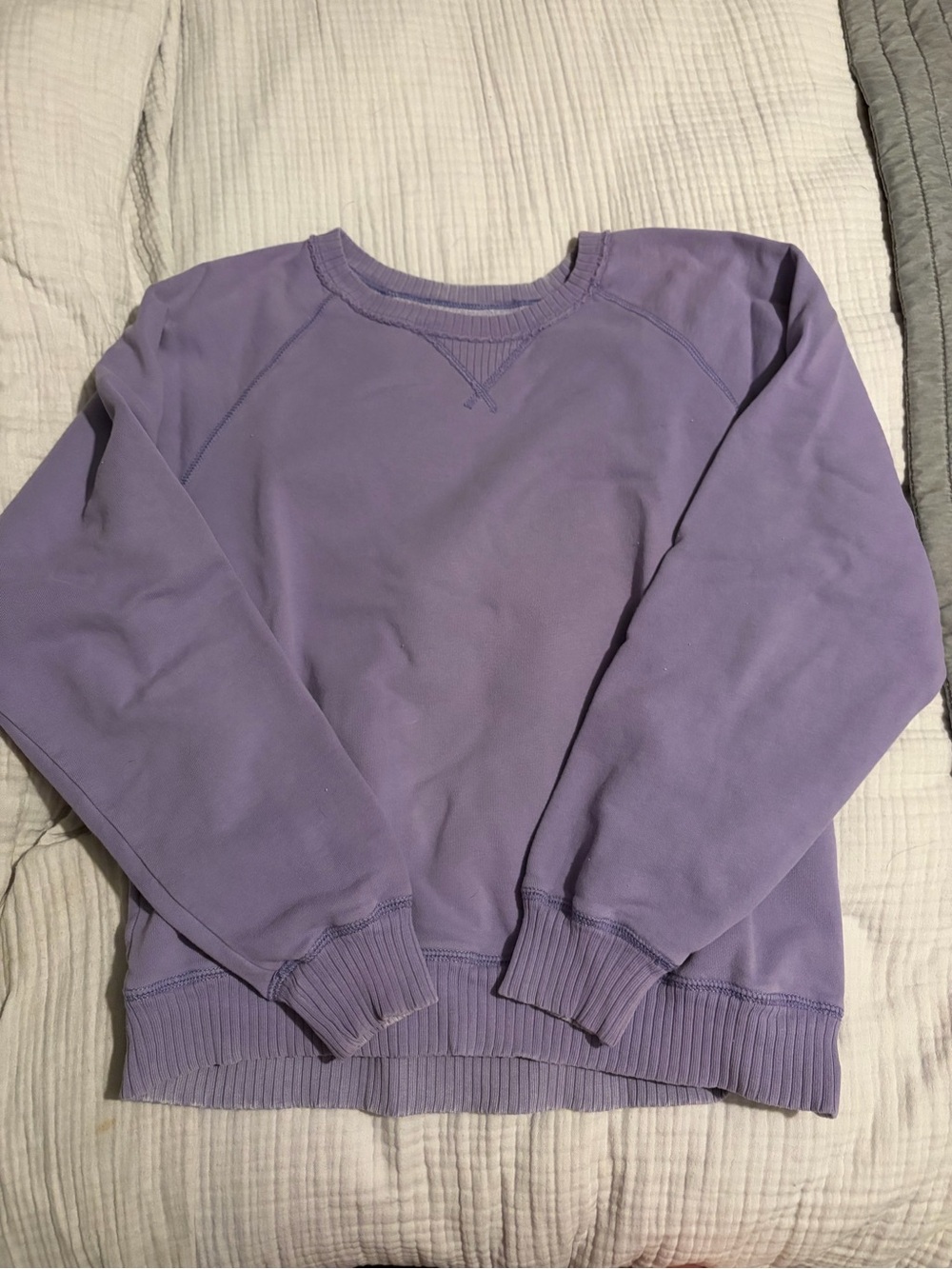 American Eagle Outfitters Lavender Crewneck Sweatshirt